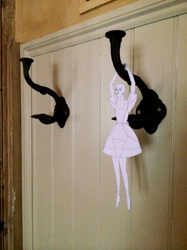 she'll hang onto anything