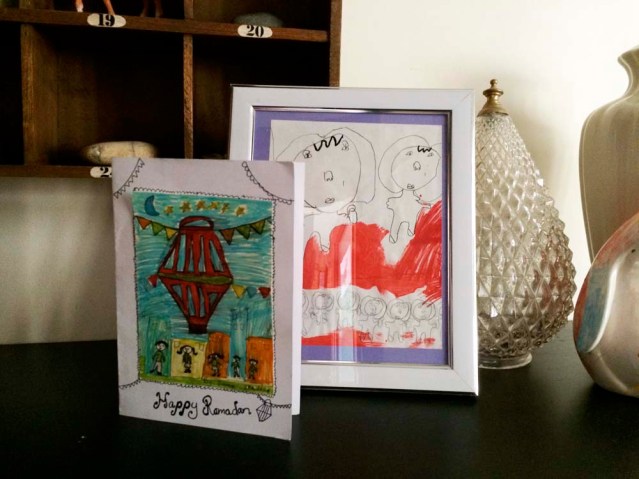 the children of kfa even gave me a card and gift! really cool