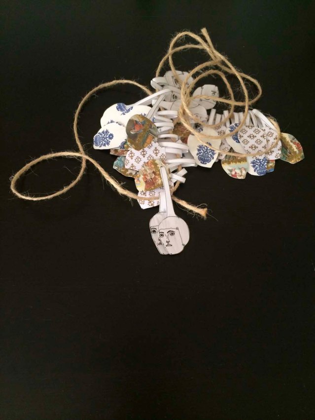 on the back of their heads, patterns from special friends