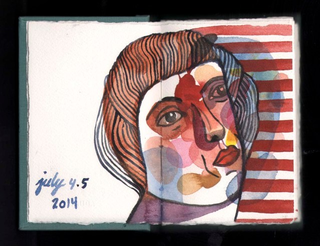 a bit of color and pattern in the morning is soup for the fasting soul