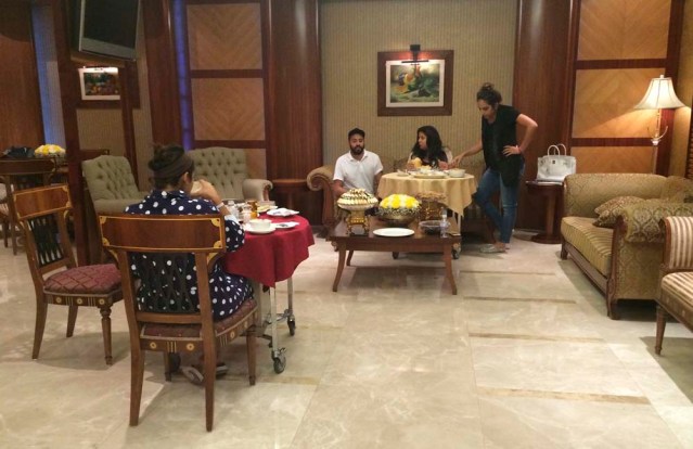 room service at the hotel...i mean hospital