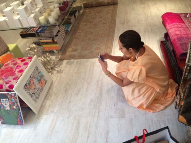 noor taking a photo of one of my latest framed pieces. it was so good to visit her this morning. i needed to be out of the house and doing something constructive