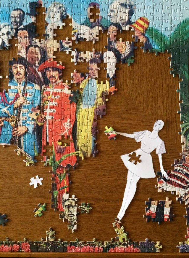 occasionally she's constructive