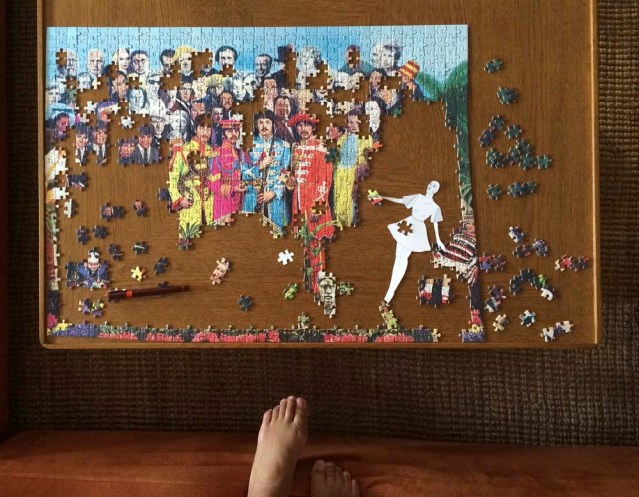 keeping my balance behind the scenes