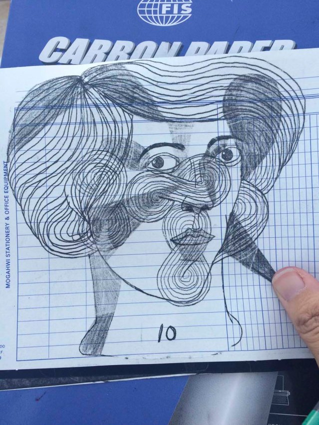 early this morning i drew some pictures