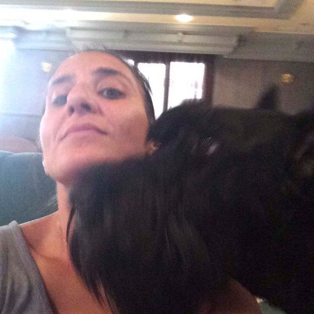 me and iber selfie like pros