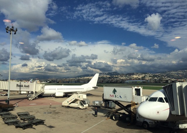 just arrived at the rafiq hariri airport. i'd like an airport named after me. and it would abbreviate perfectly for the luggage tags: PGB