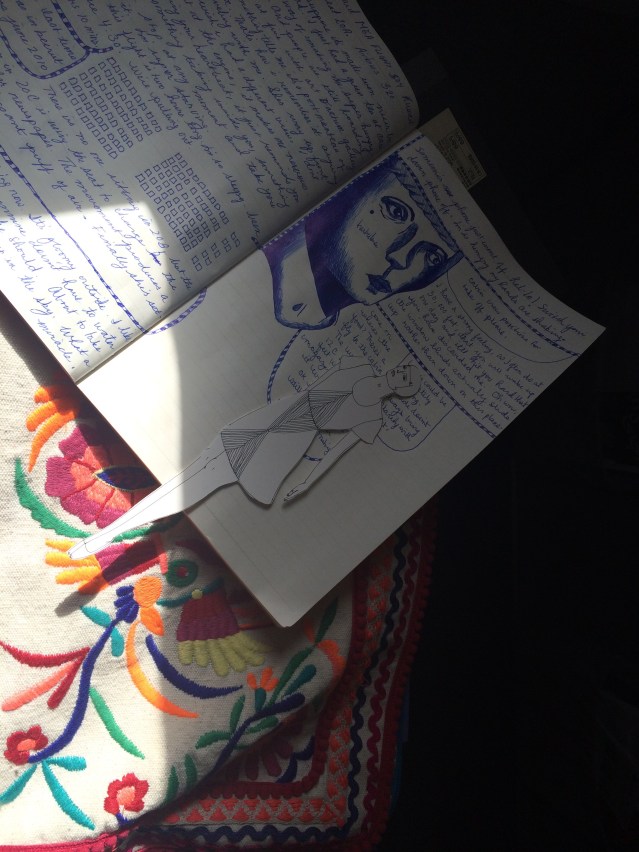 eve is not encumbered by the seatbelt