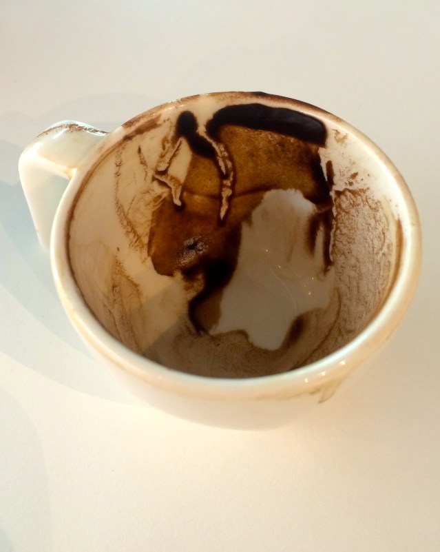 when the coffee disappears a future appears