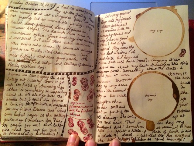 my main computer is at the gallery until sunday so i have to make do with what i have. i'll be scanning these properly once i get my mac back