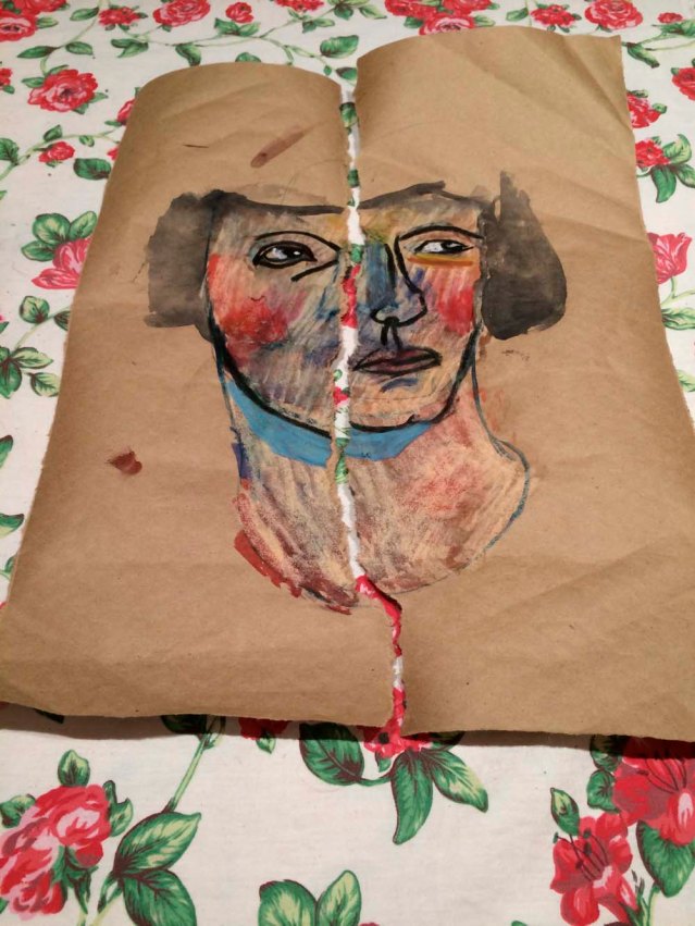 c-section. she needed to be ripped in two