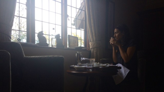 enjoying my breakfast while i watch 'long lost family' on youtube. i cry on cue every single episode