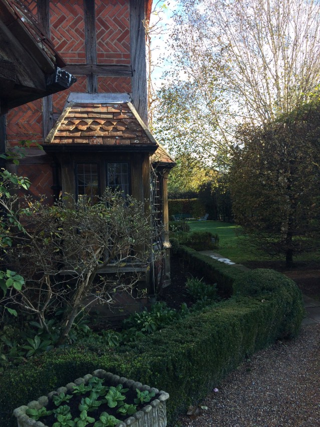 a little pathway to the right