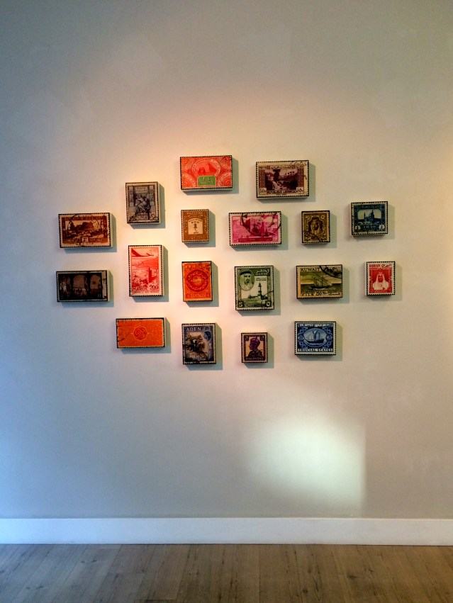 matthew corbin bishop's 'gulf group', 'north africa group' and 'levant group' series. matthew works obsessively and meticulously to reproduce these stamps