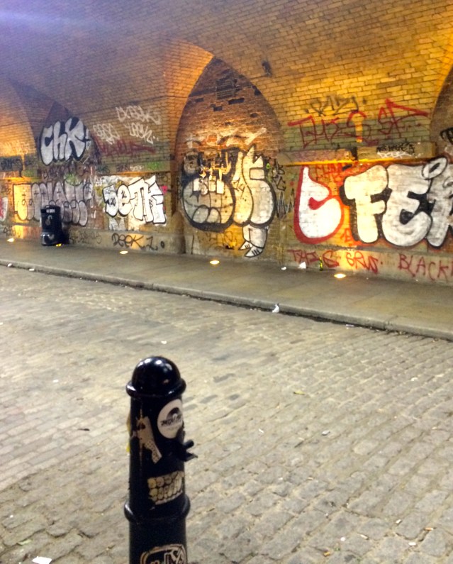 i promised myself 'no graffiti photos' but george made me do it