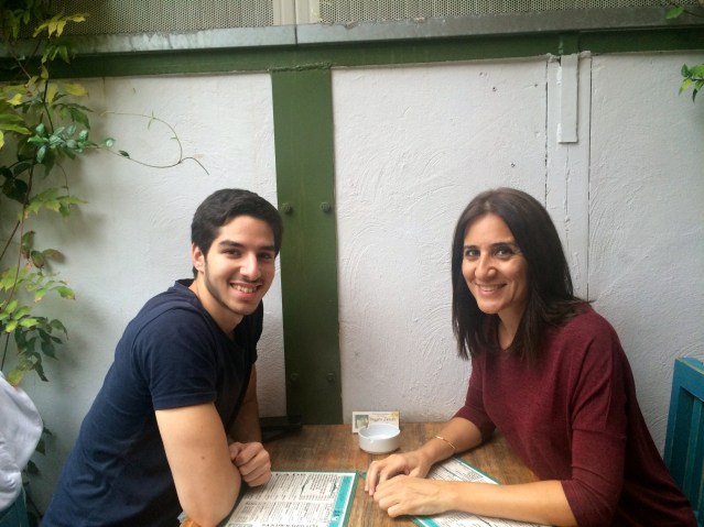 the dar restaurant for lunch. i loved this place, it reminded me of french mandate cairo homes