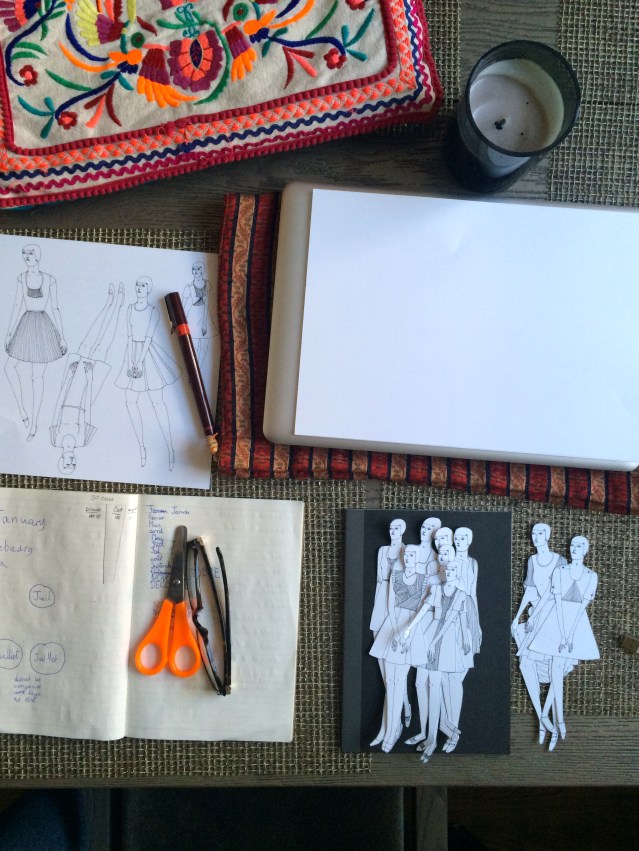 this is my london workspace located in my brother's kitchen/dining room