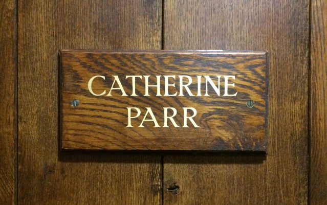 ...this room. i am so glad i got the room of the woman who outlived henry VIII. anne boleyn is down the hall. tareq and nelli are downstairs in the katherine howard room