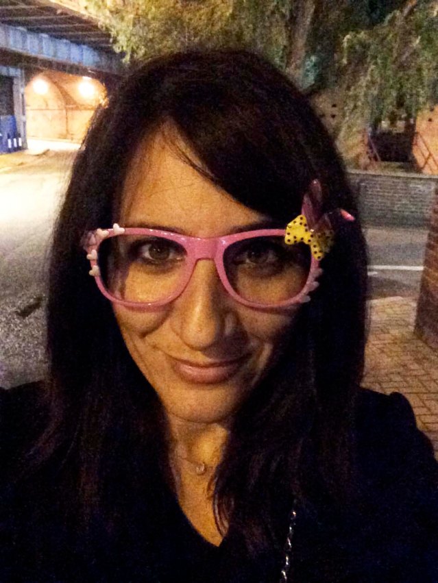 sometimes you forget you're wearing the pink glasses with bunny ears. on a saturday night all's game in southeast london