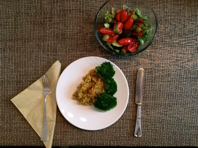 did i have lunch twice this day? seems so. ludmilla always cooks me wonderful meals. i felt so spoiled