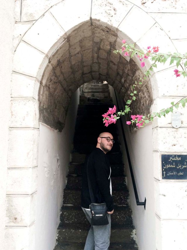 david wants to show me his favorite spot on their street. he treats it like a big secret and it just might be