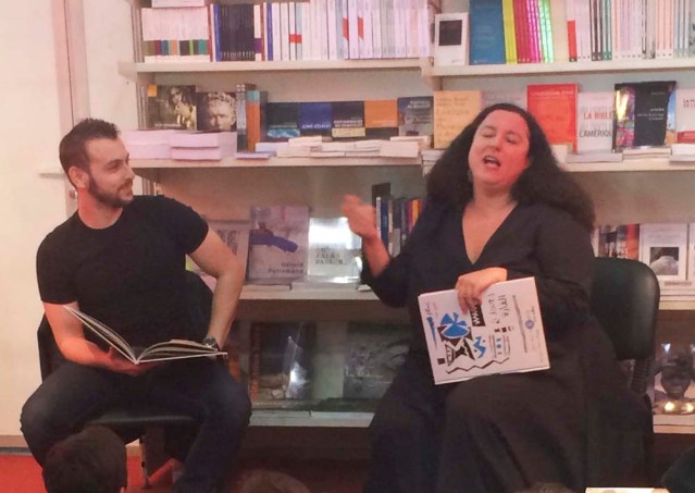 the ever animated nadine captivates her audience 