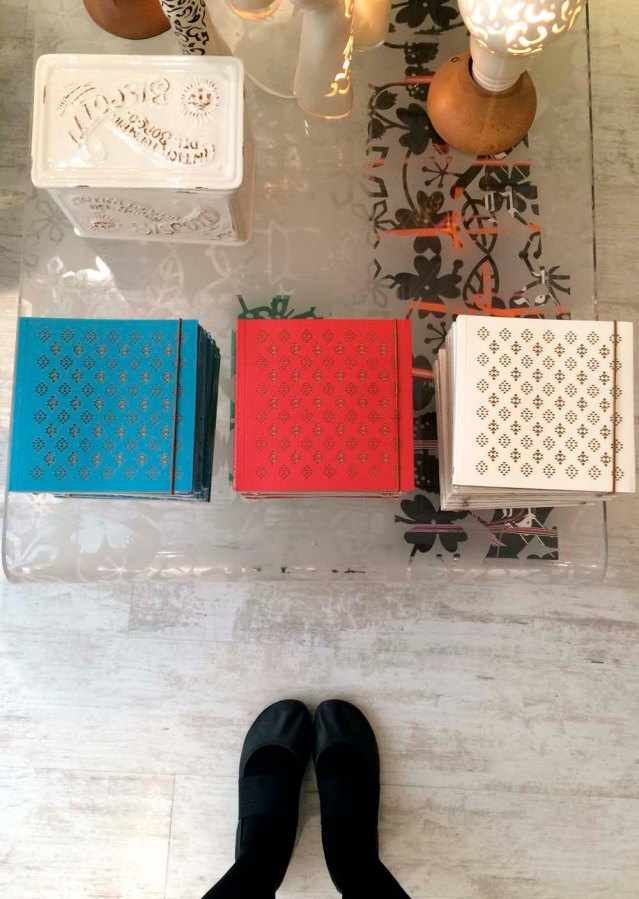 like these! i was actually surprised to see laila's notebooks here. because i've had my blue one for so long, i imagine they're all mine