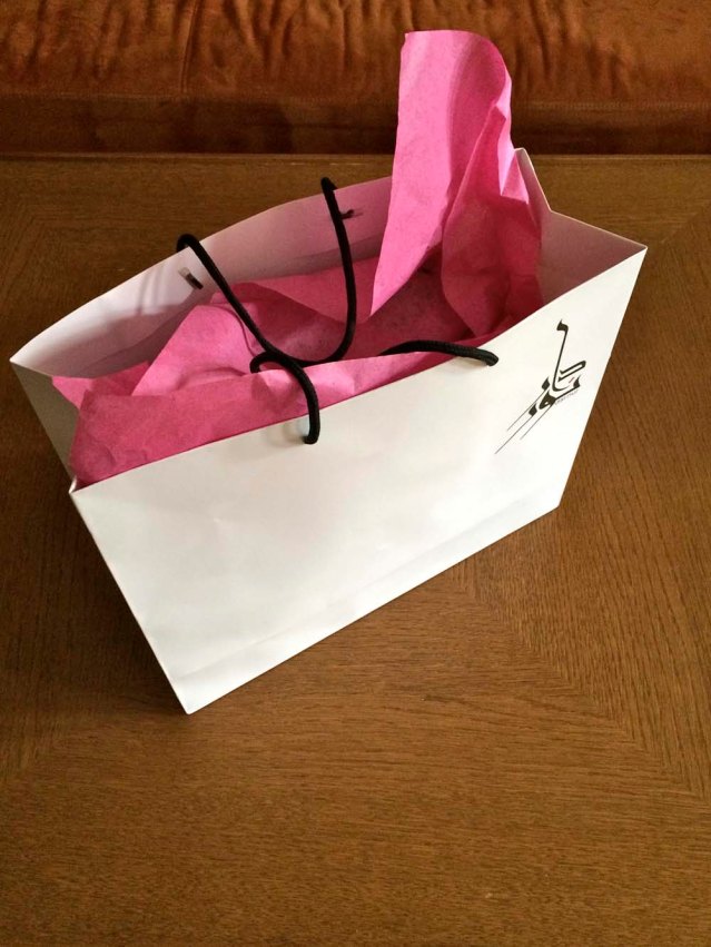 on the morning after, gift opening time. this one from noor