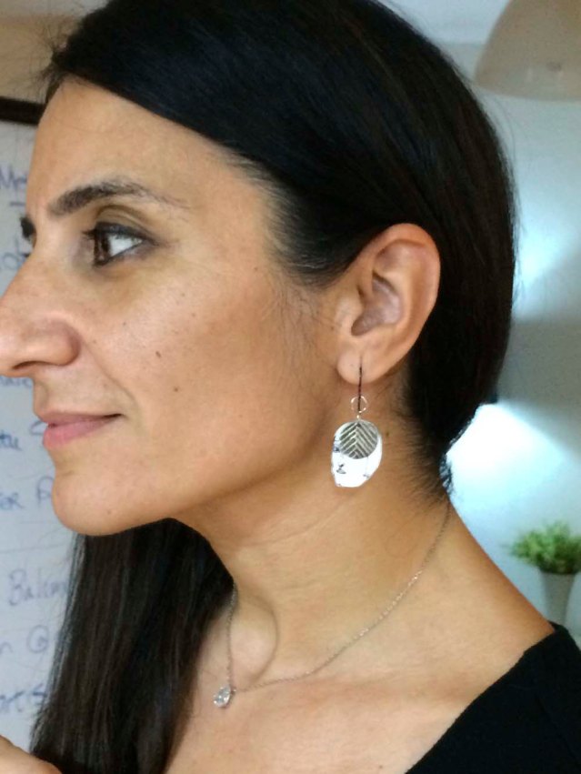 for my ear. thanks, lubna, for chopping my nose 