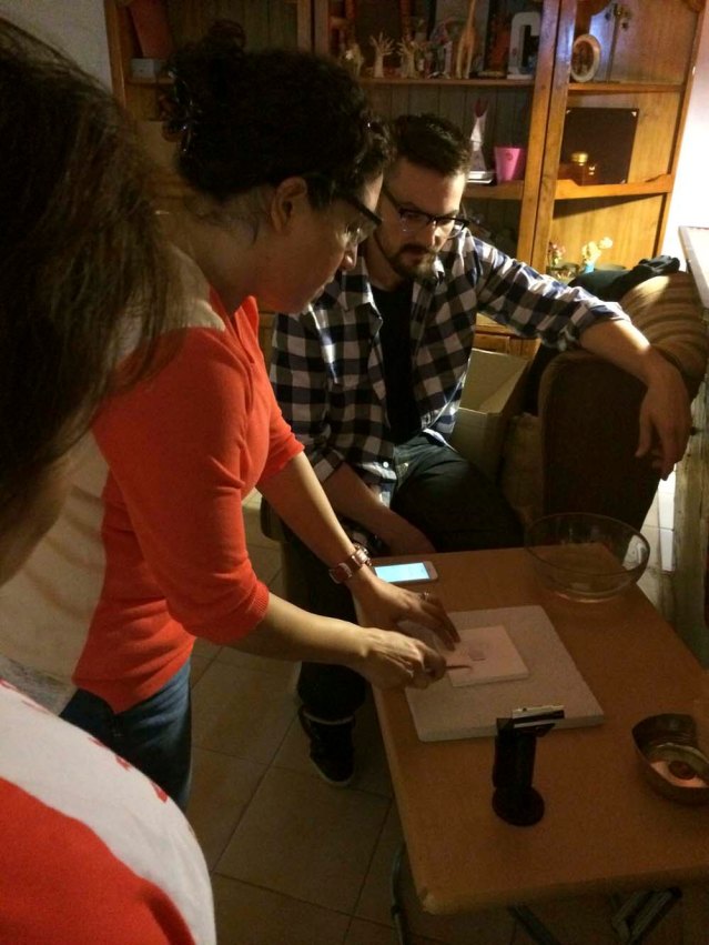 david and ream are concentrating too. i think. photo by lina mahusain