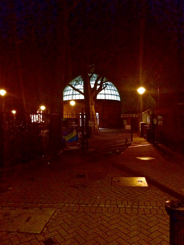 we later travel to greenwich to walk through the greenwich foot tunnel. this is the south entrance