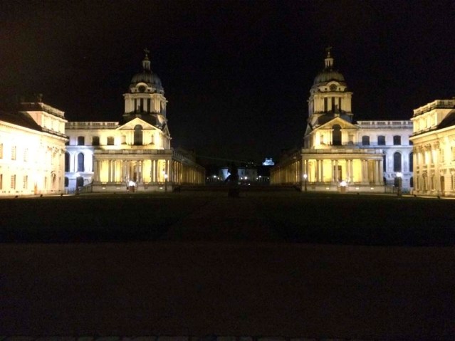 the university of greenwich where we are so close to the most accurate time on earth. sigh