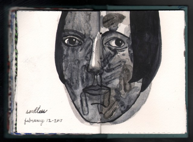 watercolor sketchbook } infestation