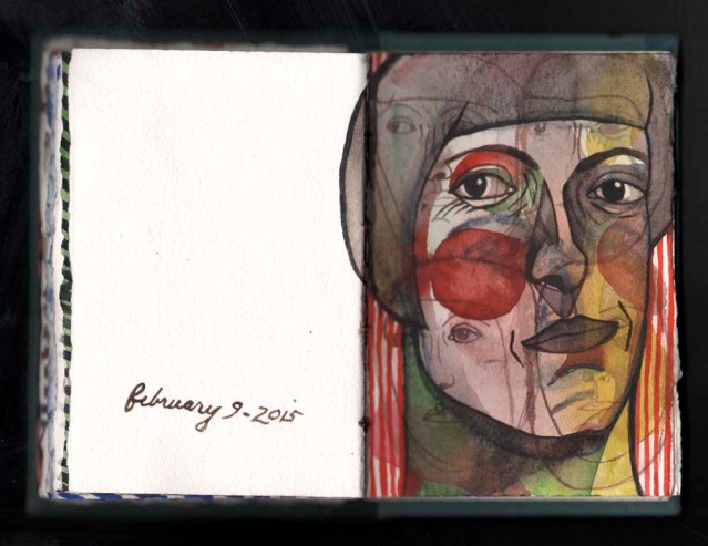 watercolor sketchbook } four-in-one