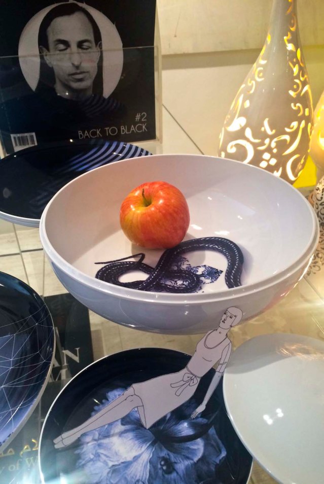 a serpent, an apple, and eve