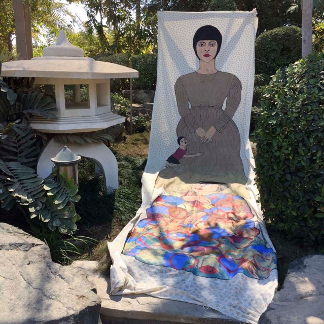 in the japanese garden. photo by yasmine alkandari