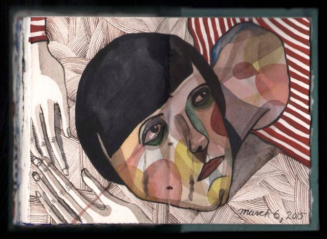 watercolor sketchbook } the fall