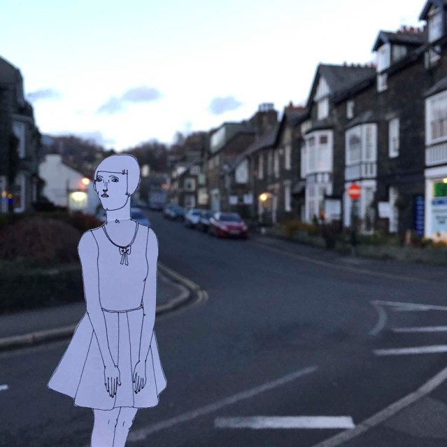 in ambleside, she searches for rydal hall