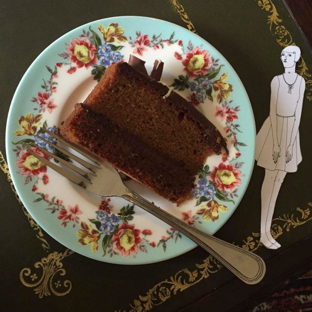 chocolate cake anyone? i wonder if fatima realized that eve was taking little licks off the frosting. she's sneaky like that