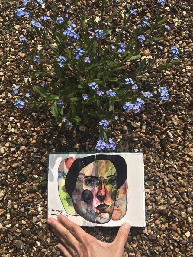 i love taking the girls out for a walk on the grounds. this one's favorite color is lilac