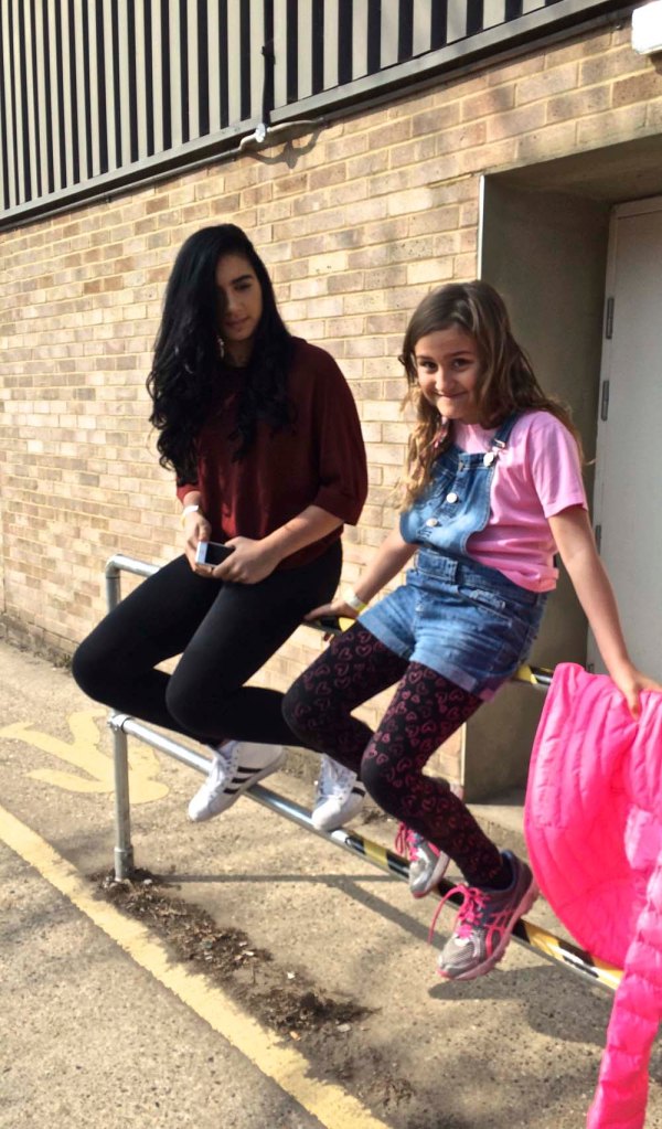 outside the airhop trampoline park. every town should have one of these. bouncing is the best!