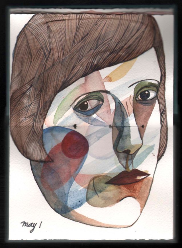 watercolor sketchbook } friday funk