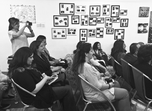 mai commands the room