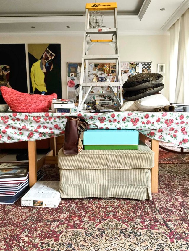 what a mess. time to clean up