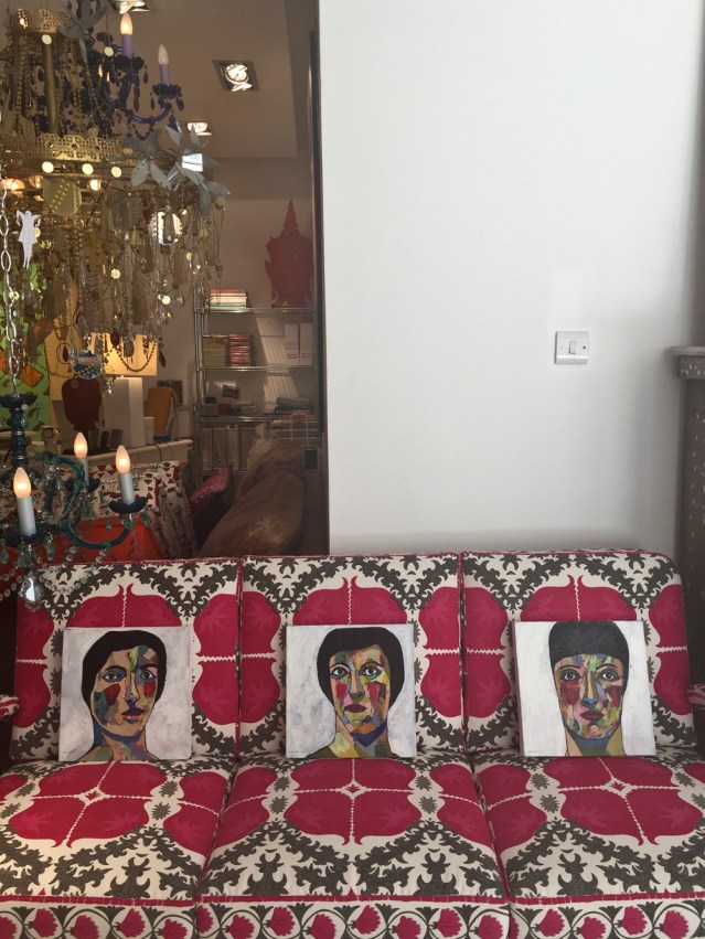 i later took these three (among other works) to dar nur. these sold minutes after we displayed them. it sounds like i'm showing off about this, i'm not. i felt like they went before i was able to give them a proper farewell. it's hard to explain