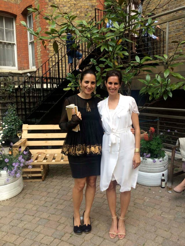 sarah and me. look how elegant she looks