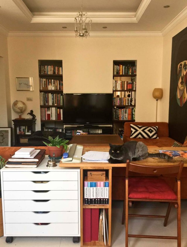 yet somehow they never leave a mess. now, THIS GUY on the other hand...