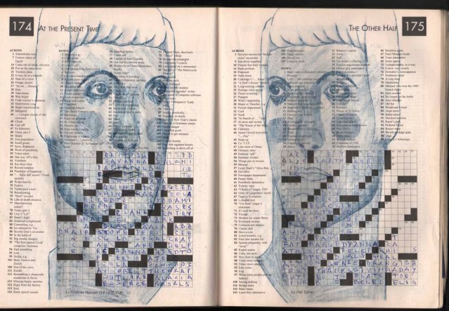 we're looking at each other