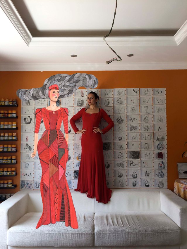 her dress is prettier than mine