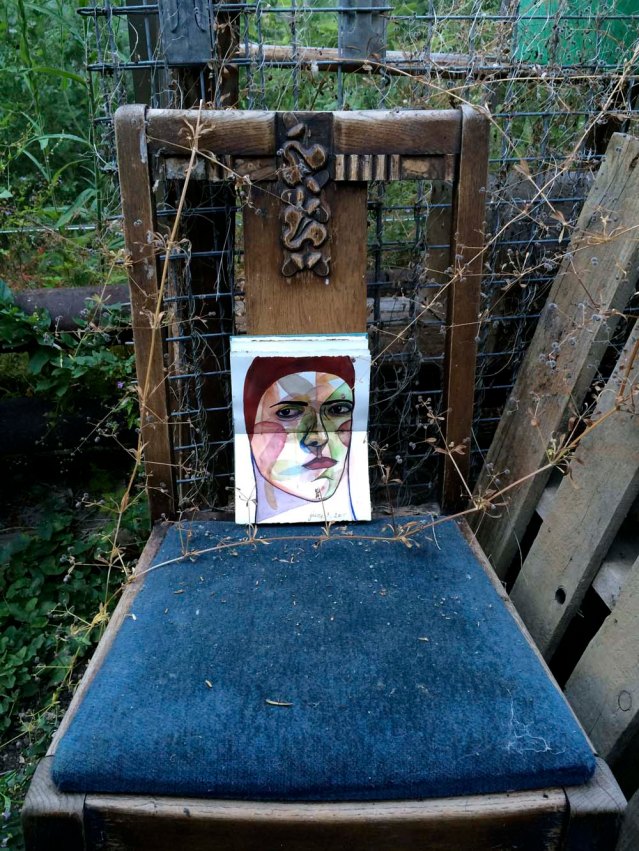 my girls have made it a habit to visit this chair. there were two but one disappeared